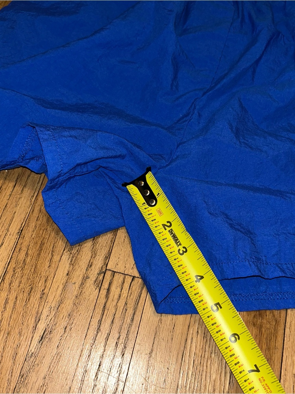 VINTAGE blue adidas athletic shorts - Picture 6 of 10